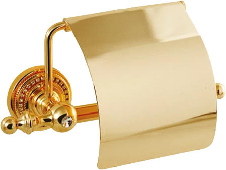 Pure Crystal / Pvd Gold Kapaklı Kağıtlık Aks-1110