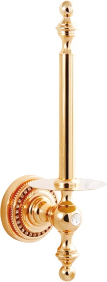 Pure Crystal / Pvd Gold Yedek Kağıtlık Aks-1113