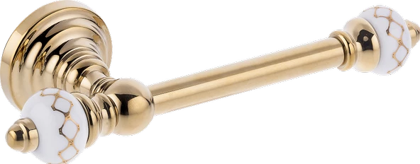 Pure Geometrik Beyaz Altın / Pvd Gold Açık Kağıtlık Aks-103