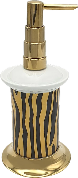 Pure Tiger  Gold  Zebra  takım  Üstü  Sıvı Sabunluk Aks-1711
