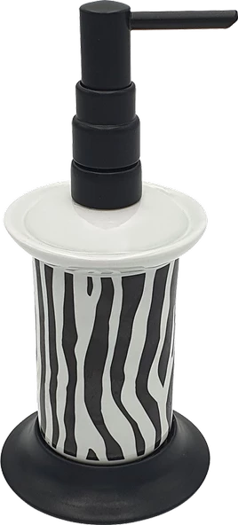 Pure  Zebra  takım  Üstü Sıvı  Sabunluk Aks-1811