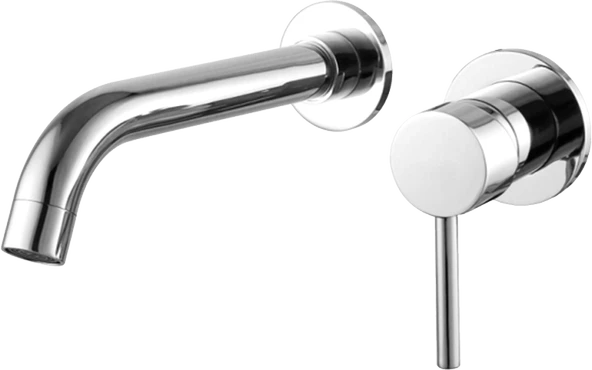 Pure Krom Ankastre Lavabo Armatürü Ank-101 - 2