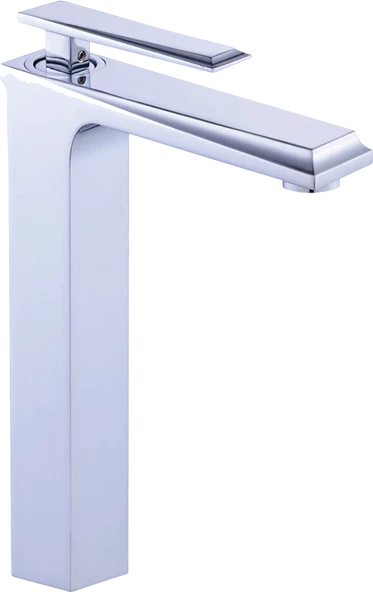 Pure Mila Chrome Tezgah Üstü Çanak Lavabo Armatürü C-224 - 2