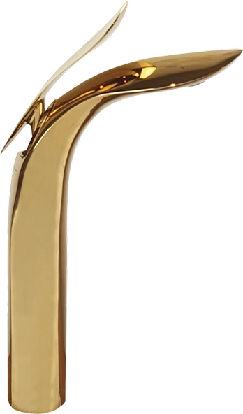 Pure Luxury Gold Tezgah Üstü Çanak Lavabo Armatürü G-224
