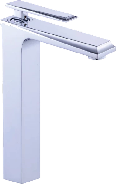 Pure Mila Chrome Tezgah Üstü Çanak Lavabo Armatürü C-224