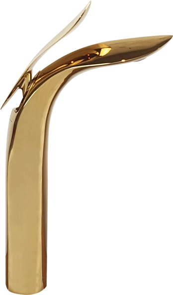 Pure Luxury Gold Tezgah Üstü Çanak Lavabo Armatürü G-224 - 2