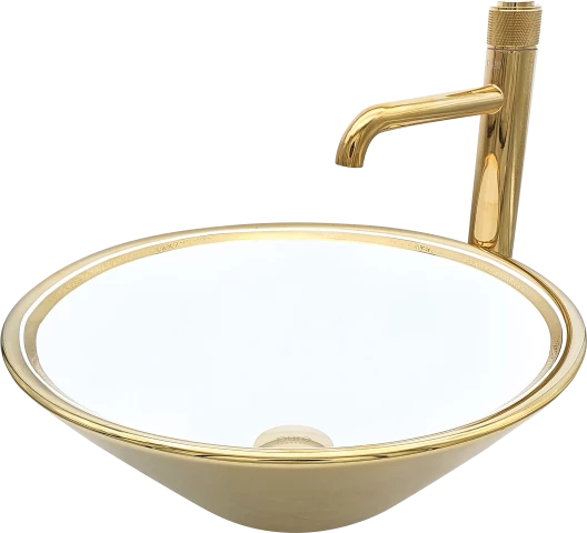 Pure Ufo Gold Tezgah Üstü Çanak Lavabo Gw-805