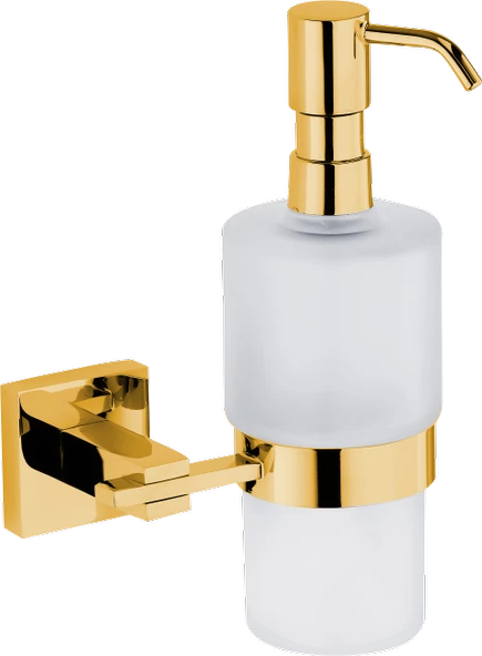 Pure Venedik Sıvı Sabunluk Camlı Gold Kmr-5002 - 1
