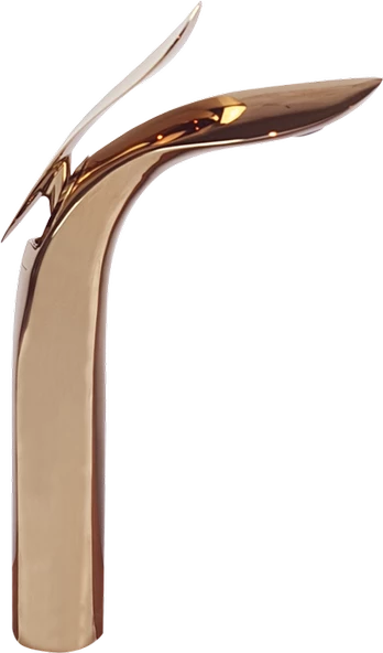 Pure Luxury Bronz Tezgah Üstü Çanak Lavabo Armatürü Rg-225