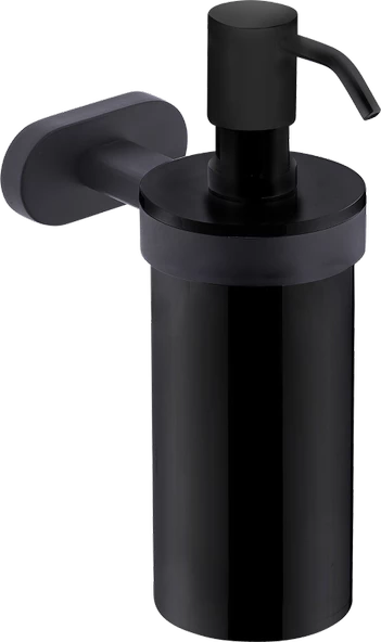 Pure Paris Sıvı Sabunluk Metal Siyah Kmr-7002M