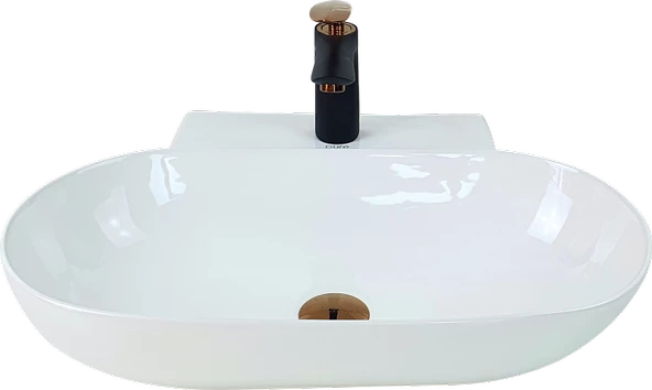 Pure Beyaz Tezgah Üstü Çanak Lavabo W-289