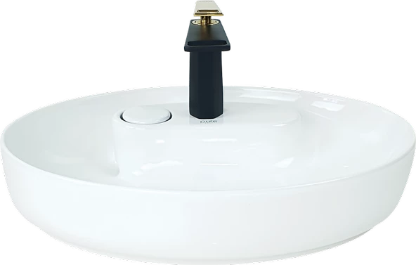 Pure Beyaz Tezgah Üstü Çanak Lavabo W-291