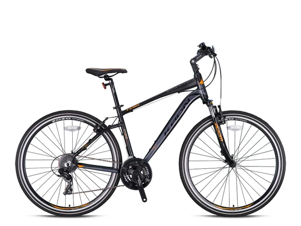 KRON BİSİKLET TX150 V-FREN MAT MAVİ/TURUNCU/SİYAH