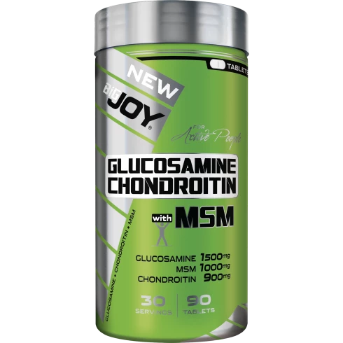 Bigjoy Sports Glucosamine Chondoitine with MSM 90 Tablet