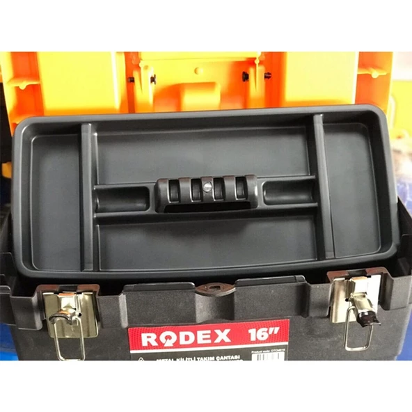 Rodex Takım Çantası Alet Çantası Metal Açma Kapatmalı OTCM016 16" - 2