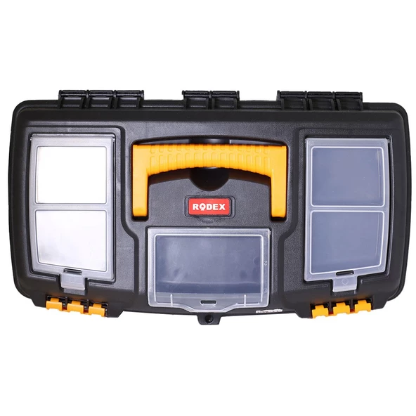 Rodex Takım Çantası Alet Çantası Plastik Açma Kapatmalı OTCOR16 - Resim 3