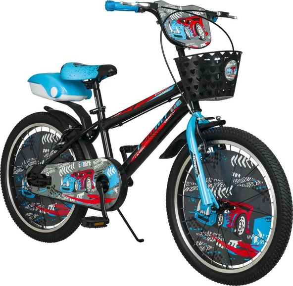 TommyBike 20 jant Bisiklet Lüx Aksesuarlı Cocuk Bisikleti 6 -10 Yaş - 8