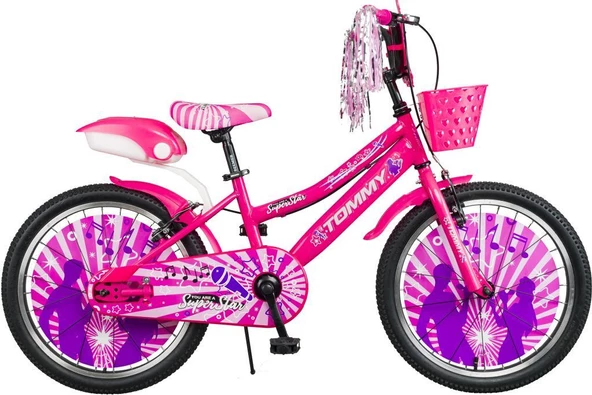 TommyBike 20 jant Bisiklet Lüx Aksesuarlı Cocuk Bisikleti 6 -10 Yaş - 4