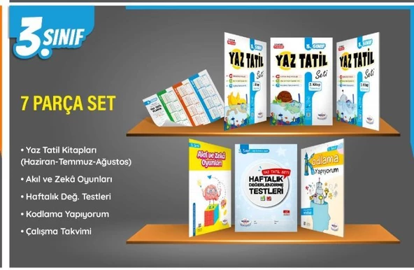 Öğretmen Evde 3. Sınıf Yaz Tatil Seti 2022-2023 - 2