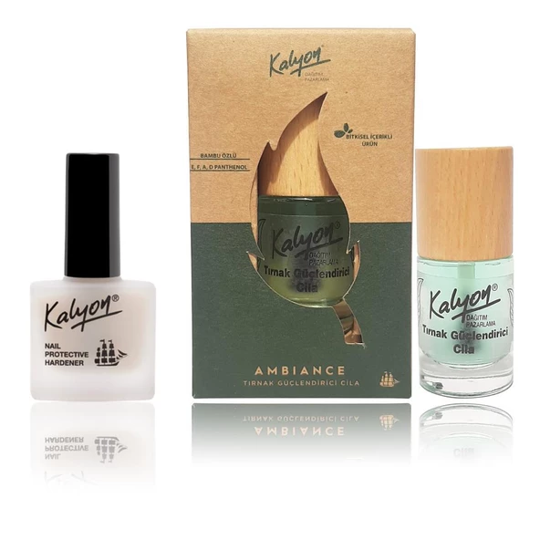 Kalyon Tırnak Sertleştirici+Kalyon Bitkisel Tırnak Güçlendirici Cila 11 Ml ürün görseli