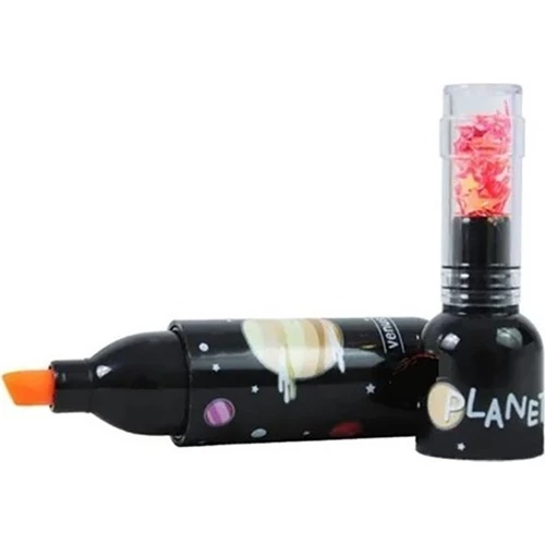 Taros 4898 Unick Color Mini Planet Fosforlu Kalem 6'lı - 4