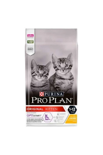 Pro Plan Kitten Tavuklu Yavru Kedi Maması 10 KG