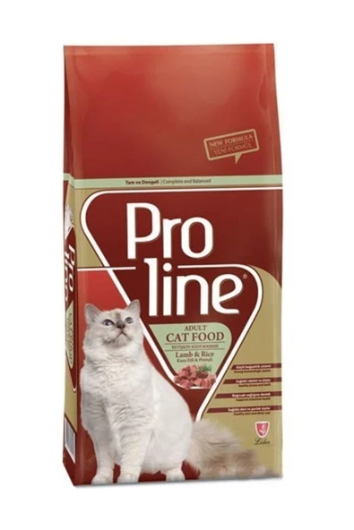Proline Kuzu Etli ve Pirinçli Yetişkin Kedi Maması 15 KG
