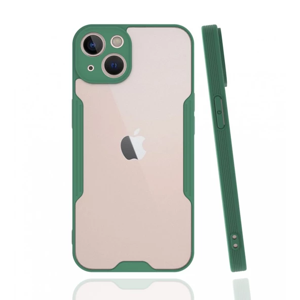 iPhone 13 Kılıf Platin Matte Silikon Arka Kapak - 3