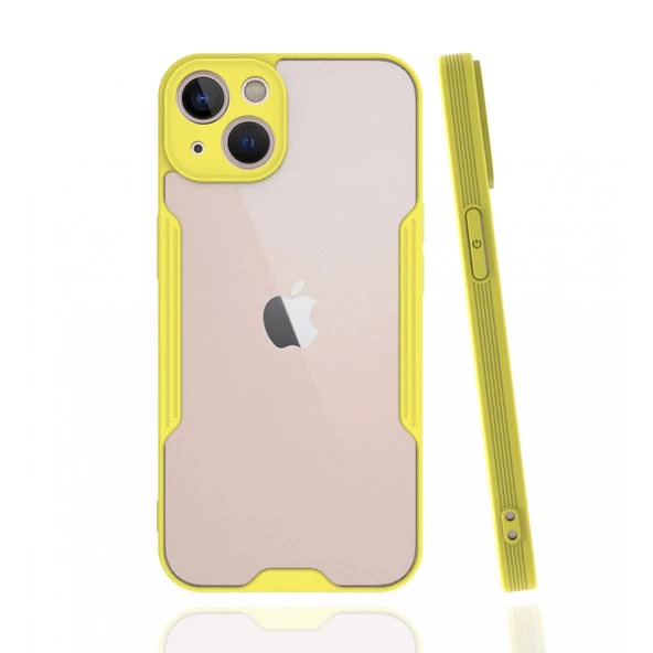 iPhone 13 Kılıf Platin Matte Silikon Arka Kapak - 9