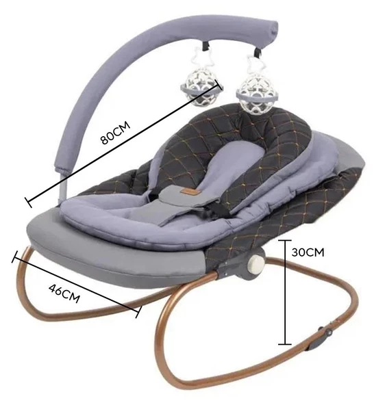 TommyBaby Maria Gold Plus Lüx Oyuncaklı Ana Kucağı - 7