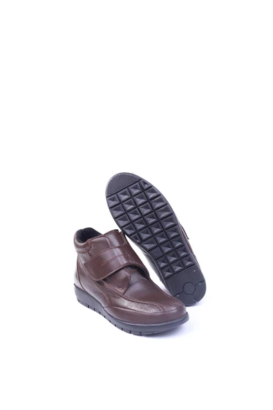 Darkwood 7561 Termo Taban Hakiki Deri Kadın Anne Bot - 9