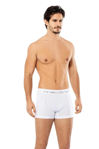 6 lı Paket Modinn Erkek Mikrofiber Boxer 2020 - Resim 2