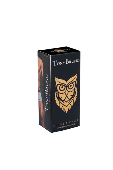 TONY BRUNO Black Serisi 1 Adet Erkek Boxer