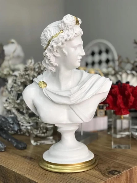 Apollo Büst Büyük Boy Heykel - 2