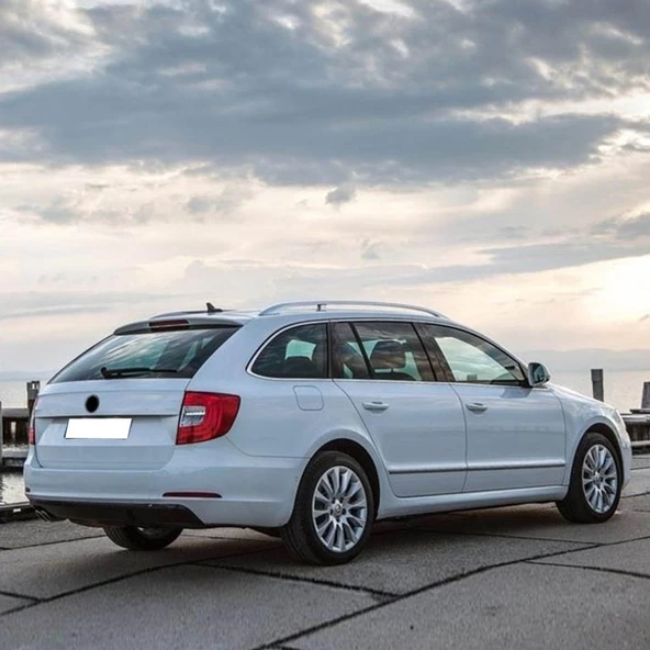 Skoda Superb 2 Combi SW 2009-2015 Sol Arka Tampon Reflektörü 3T9945105 - Resim 2