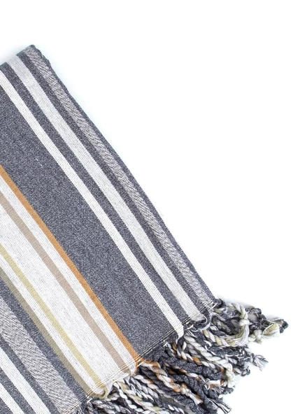 Mandaş Cotton Pamuk Keten Peştemal (100x180)-Tamara - 2