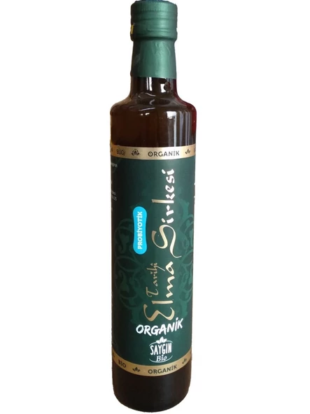 Organik Elma Sirkesi 500 ml