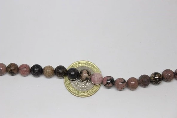 Rodonit Taşı Dizi 8mm - Resim 5