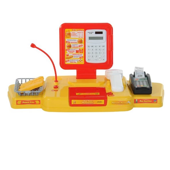 Kutulu Hamburger Restorantı Yazar Kasa Seti - 3