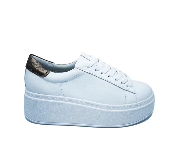 Janestt Kadın Deri Sneaker 113-2370 - 9
