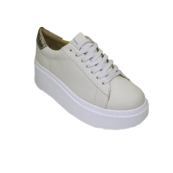 Janestt Kadın Deri Sneaker 113-2370 - 5