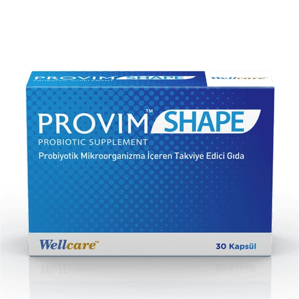 Wellcare Provim Shape Takviye Edici Gıda 30 Kapsül
