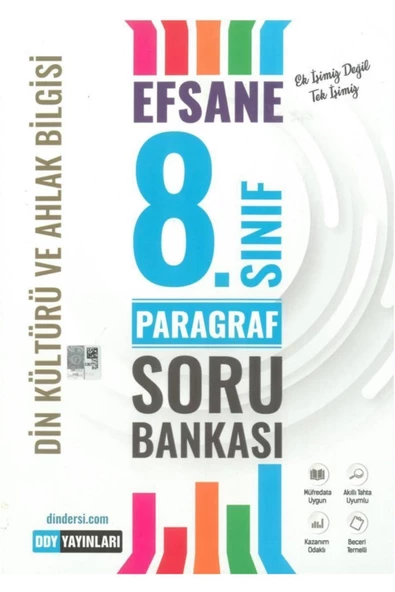 8.sınıf Efsane Paragraf Din Kültürü Ve Ahlak Bilgisi Soru Bankası