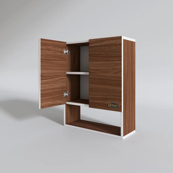 Kenzlife banyo ecza dolabı bakunin cvz 60*40*20 mutfak (m)üst arkalıklı alt arkalıksız - Resim 3