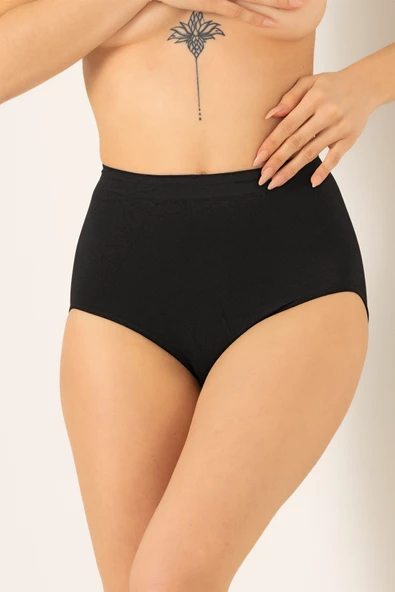 DoReMi Yüksek Bel Dikişsiz Nefes Alan Rahat Kalıp Külot Korse - 7