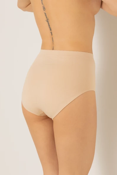 DoReMi Yüksek Bel Dikişsiz Nefes Alan Rahat Kalıp Külot Korse - 4