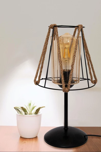 D-light İrem Camlı Abajur