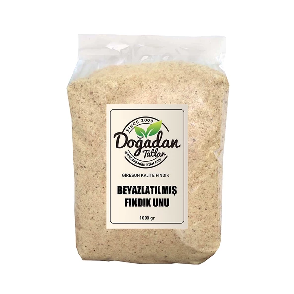 BEYAZLATILMIŞ FINDIK UNU 1000GR