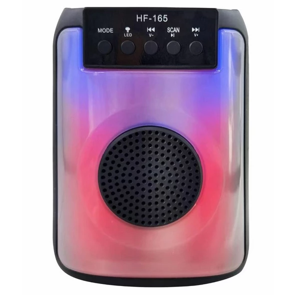 Concord HF-165 BT/USB/AUX/TF RGB Bluetooth Hoparlör