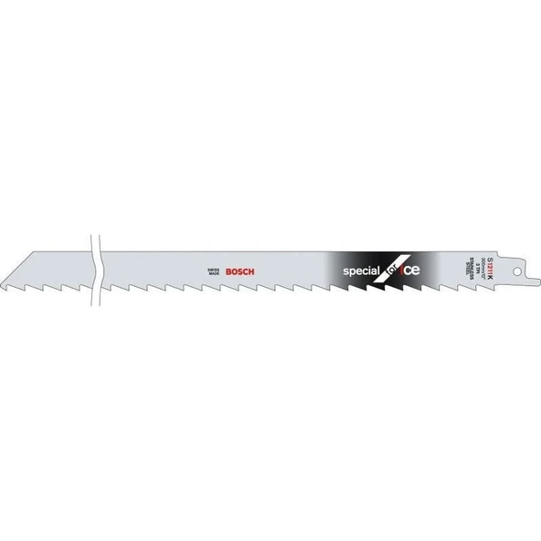 Bosch S 1211 K Et Kemik Testere Bıçağı Paslanmaz 300mm 12'' - 2